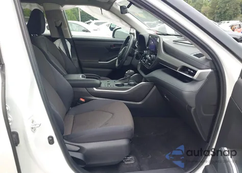 2023 Toyota Highlander Le z USA, uszkodzony, nr VIN 5TDKDRAH6PS015986